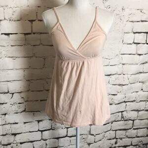 Express Crossover Front Tank Pink XS